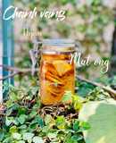 Chanh vàng ngâm mật ong