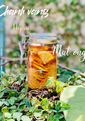 Hình của món Chanh vàng ngâm mật ong.
