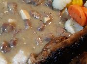 A picture of thanksgiving gravy