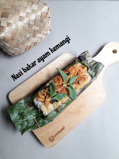 Foto resep Nasi bakar ayam kemangi