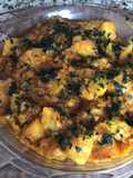 Patatas viudas (papas guisadas)