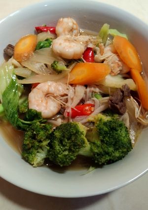 Foto resep Tumis brokoli udang #PekanPosbar_MasakSesuaiBudget