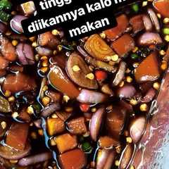 A picture of Sambel dabu dabu.