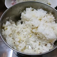 A picture of Jeera rice.
