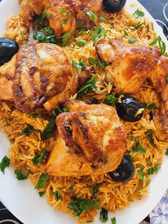صورة لوصفة كبسه دجاج