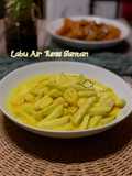 Labu Air Tumis Santan