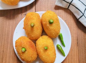 Foto resep Kroket kentang isi ayam