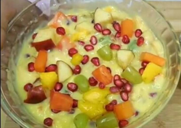 Step-by-Step Guide to Make Perfect Fruit custard