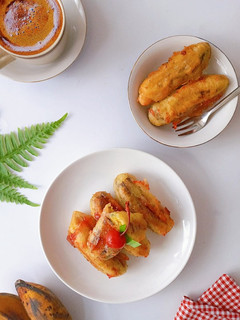 Foto resep Pisang Goreng Lapis Stroberi