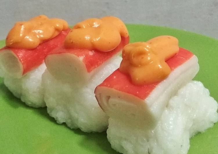 Resep Sushi Crabstick, Super