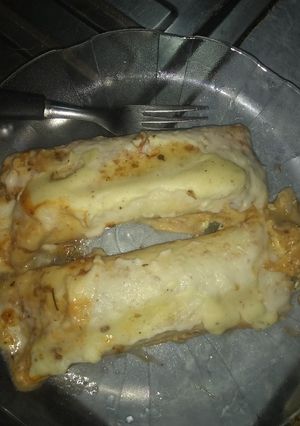 Una foto de Canelones de verduras