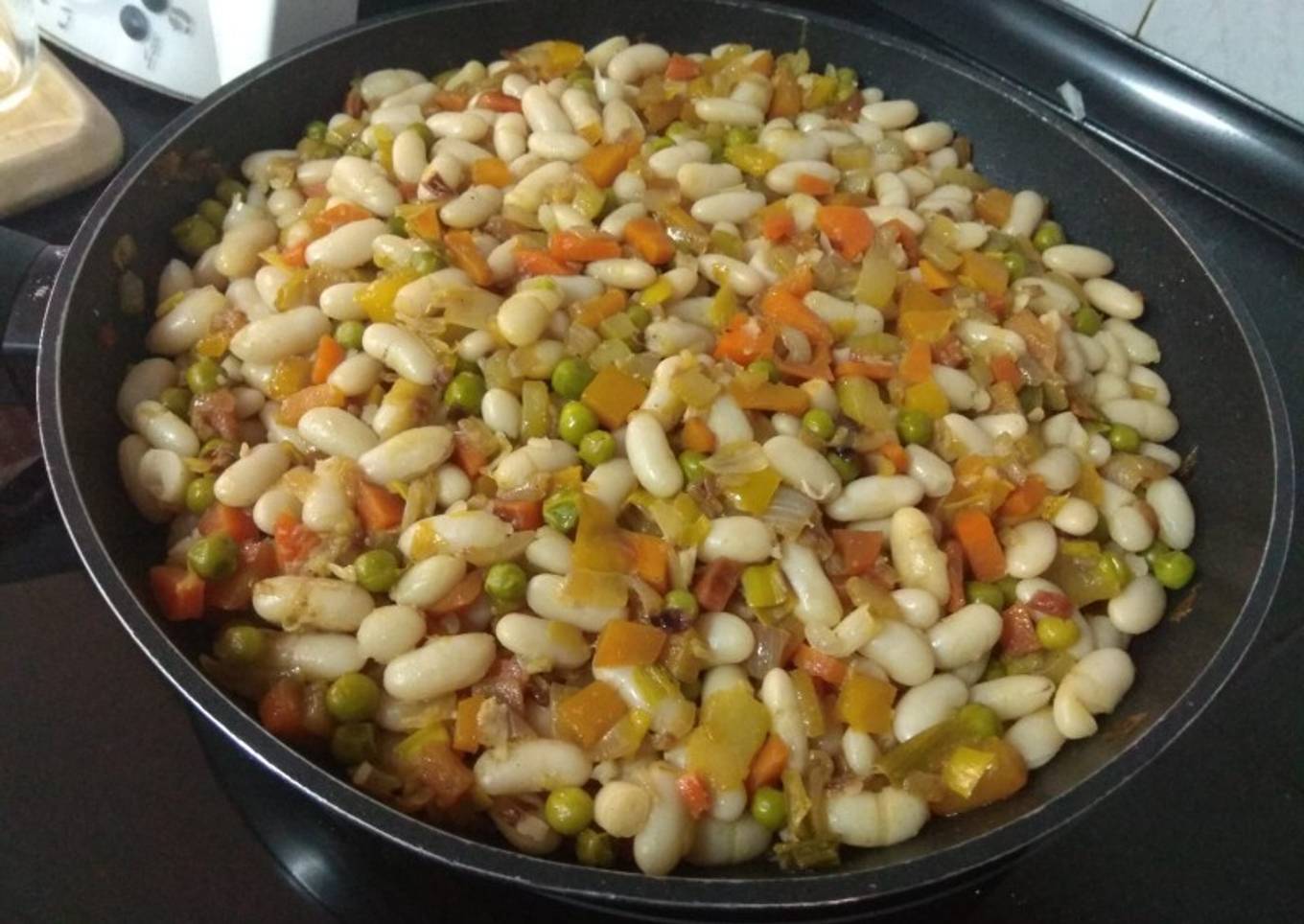 Judías con verduras