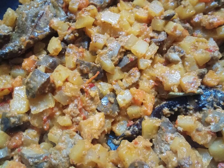 Langkah Gampang Menyiapkan Resep Sambal Goreng Ati Ayam, Kentang Dan Wortel yang Lezat Sekali Anti Ribet, Mantap Sekali