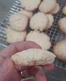 Biscoito amanteigado de coco zero açúcar "sem lactose"