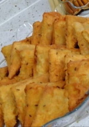 صورة لوصفة سمبوسة دجاج