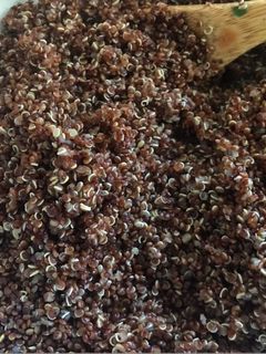 Una foto de Quinoa negra