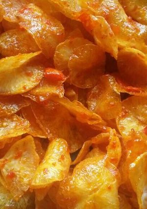 Foto resep Keripik singkong balado