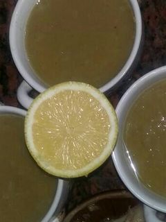 صورة لوصفة شوربه العدس الرمضانية