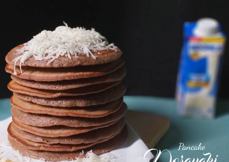 Resep Pancake Dorayaki Chocodrink Chocolate #161⁶ yang Enak