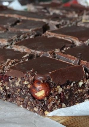 Una foto de Tiffin de chocolate