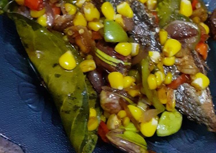 Resep Tumis peda jagung pete Lezat