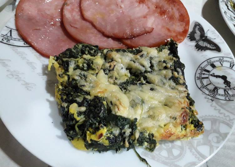 Espinacas gratinadas con queso