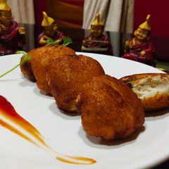 A picture of Dahi ke shole.