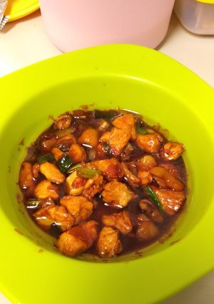 Foto resep Dada ayam lada putih