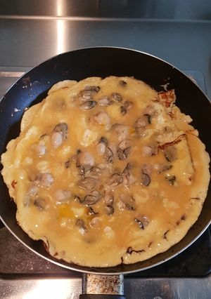 蚵仔煎蛋（忘記拍完成照） 的食譜成品照片