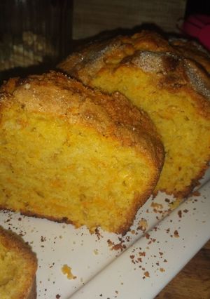 Una foto de Budín de zanahoria