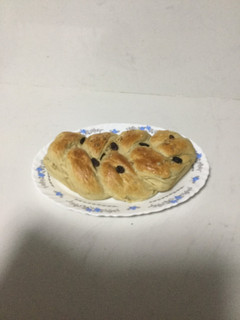 A picture of Cardamon braided bread.