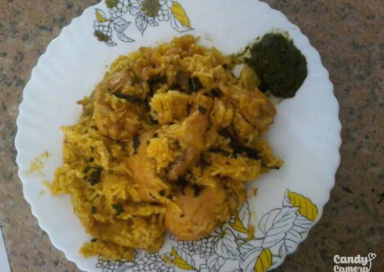 Indian Style Pilau (Chicken with Rice)