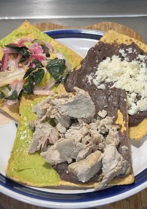 Una foto de I feel love tostadas crujientes mixtas