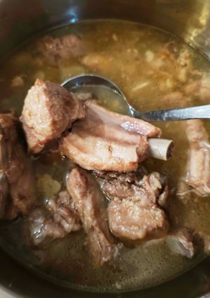 Foto resep Sup baikut (iga babi) ~ non halal