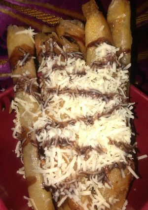 Foto resep Pisang Aroma Toping Keju dan Susu