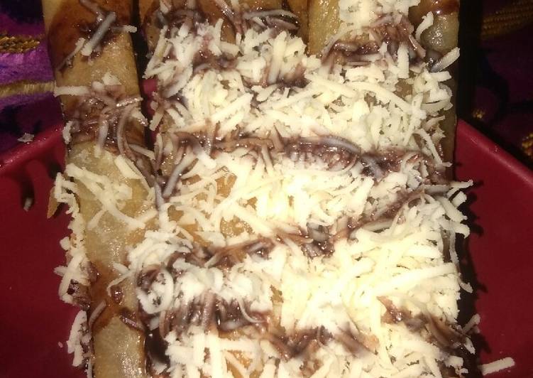 Pisang Aroma Toping Keju dan Susu