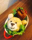 Bento gấu cho bé yêu