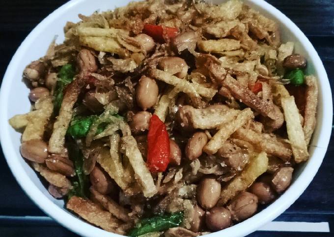 Resep: Kering Kentang Ebi asin Menu Enak Dan Mudah Dibuat