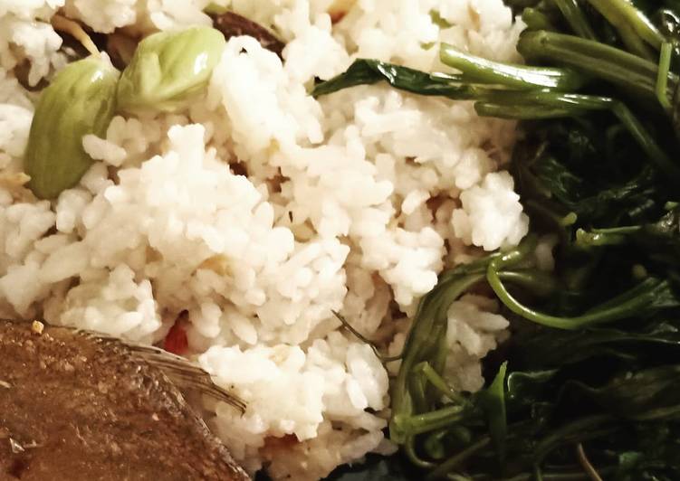 Nasi liwet rice cooker