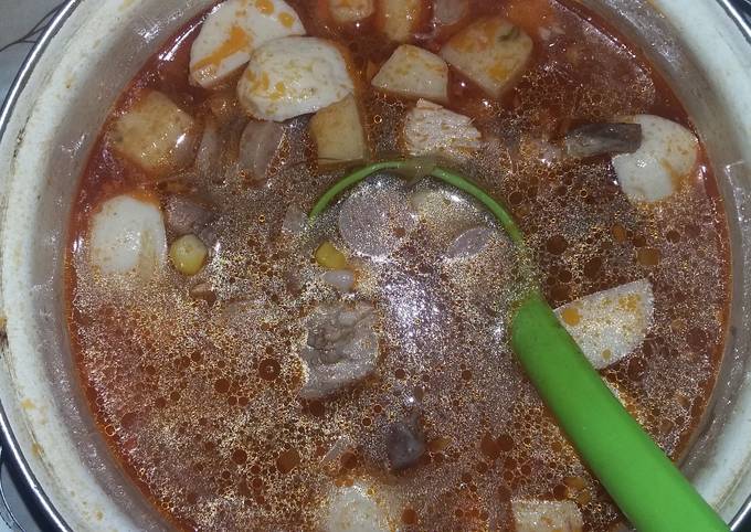 Cara Gampang Memasak Sop merah Yang Bikin Ngiler