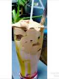Dalgona coffee pelangi