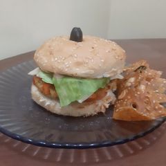 A picture of Mixed veg Burger.