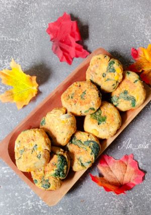 Foto resep Perkedel Tempe Bayam