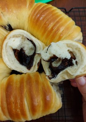 Foto resep Wool Roll Bread Isi Coklat