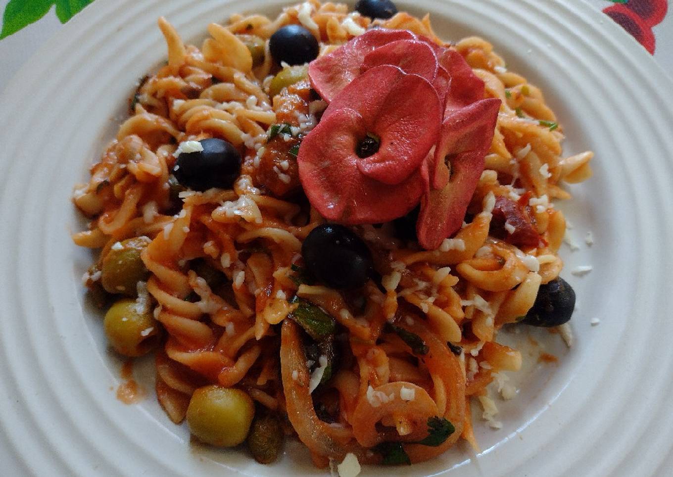 Pasta a la Puttanesca con sabor increíble