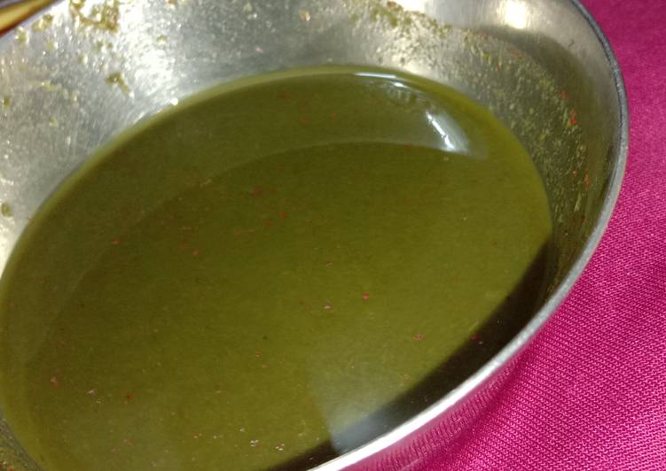 Recipe of Homemade Green Chutney