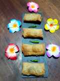 Lumpia macaroni ayam