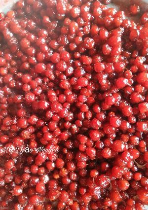 Hình của món Chùm Ruột Ngào Đường.