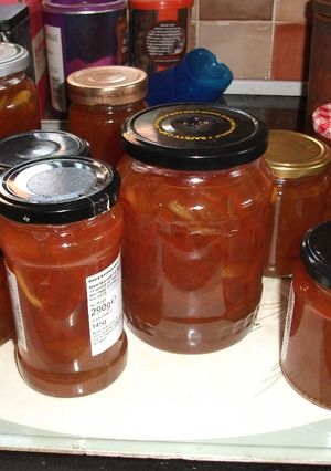 A picture of Seville orange marmalade.