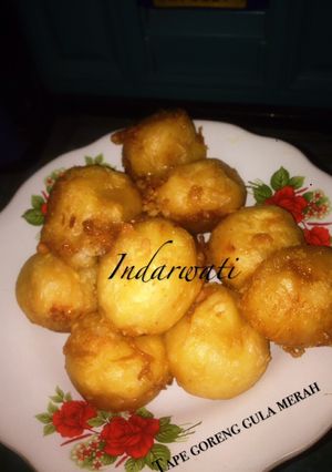 Foto resep Tape goreng isi gula merah